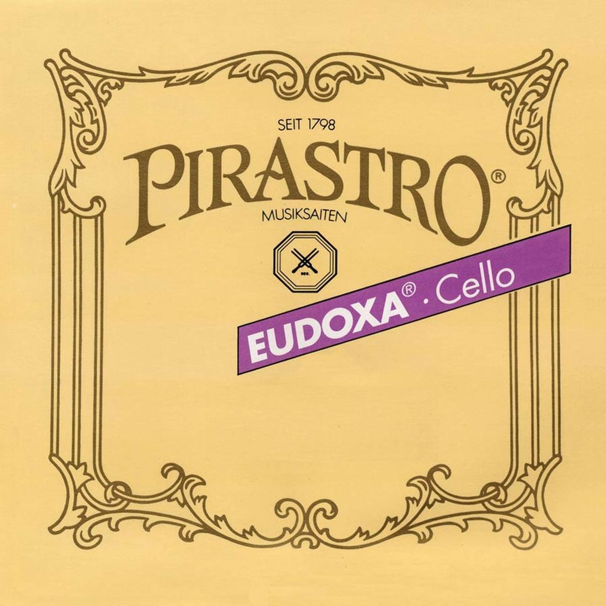 Pirastro P234150 cello string A-1 thick (21 1/2), gut core, aluminum