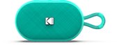 Kodak Enceinte Portable Sans Fil PWS-2284 - Étanche IPX7, Bluetooth, 6W RMS, TWS Stéréo, Batterie 1500mAh, Autonomie 10-12h, Fonction Mains Libres, Sangle Silicone, Câble Type-C Inclus - Vert