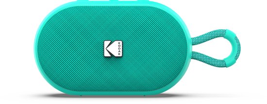 KODAK Draagbare draadloze luidspreker PWS-2284 – waterdicht IPX7 - Bluetooth - 6 W RMS - TWS stereo - batterij 1500 mAh - batterijduur 10-12 uur - handsfree-functie