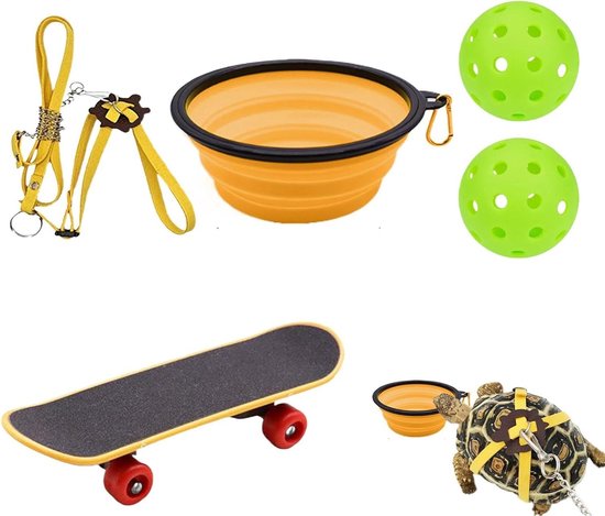 Schildpad Rope Skateboard - Bearded Dragon Rope Reptile