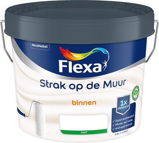 Flexa Strak op de muur Muurverf