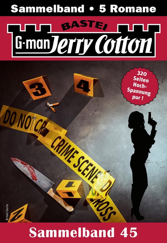Jerry Cotton Sammelbände 45 - Jerry Cotton Sammelband 45 - cover