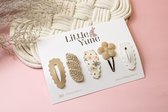 Haarspeldjes Set | Nude Kleuren - Klikklak haarspeldjes - Kinder haaraccessoires | Yuna