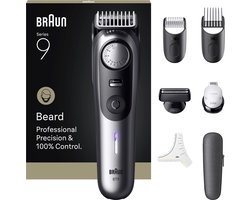 Braun Baardtrimmer Series 9 BT9520 +7 Tools - ProBlade - 52 Lengtes - Chroom