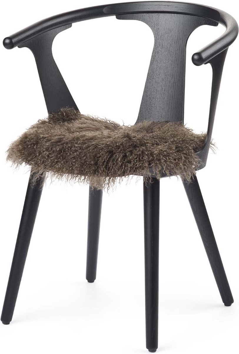 Sheepskin House - Curly Schapenvacht Stoel Cover D38 cm