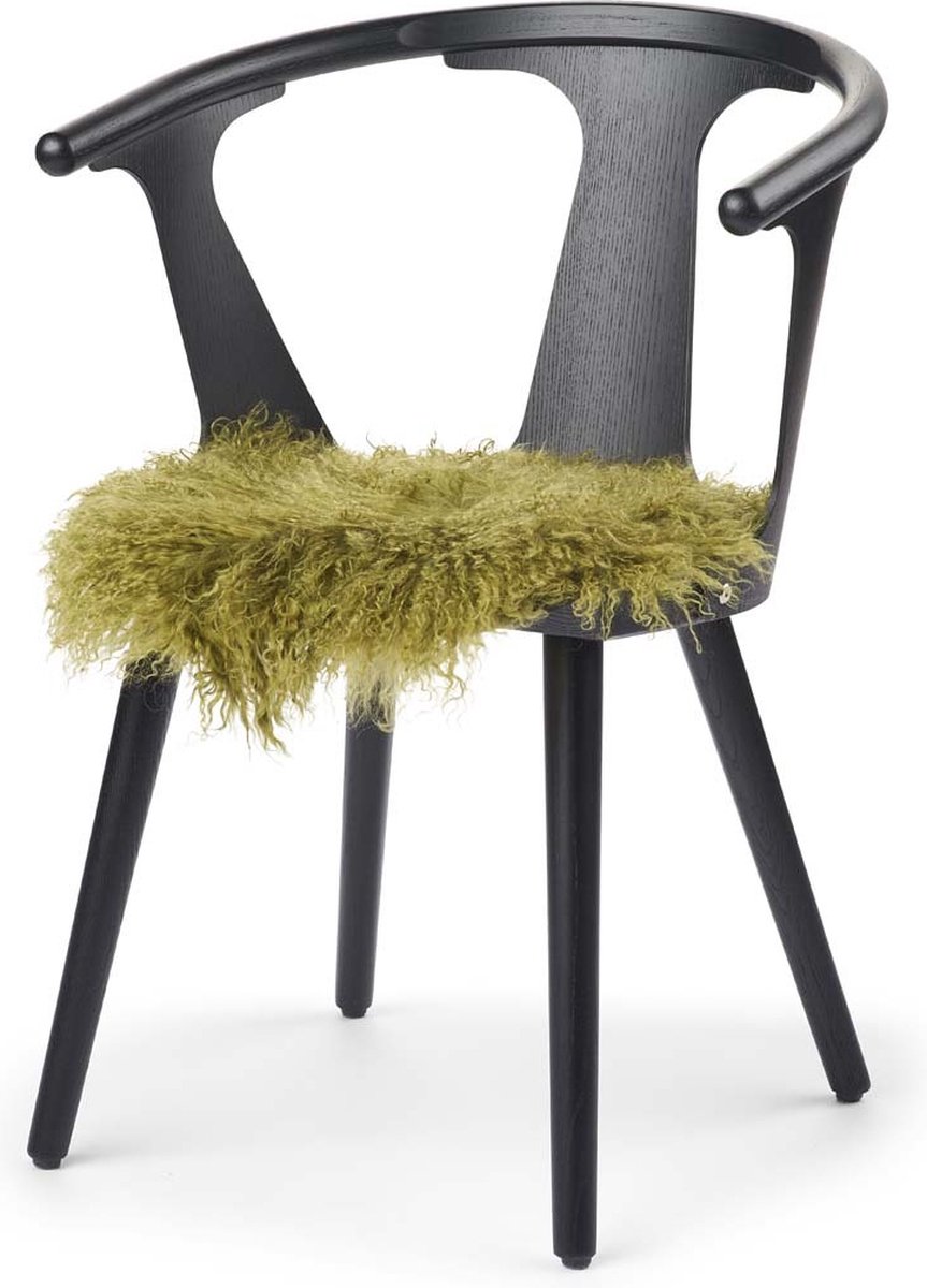 Sheepskin House - Curly Schapenvacht Stoel Cover D38 cm
