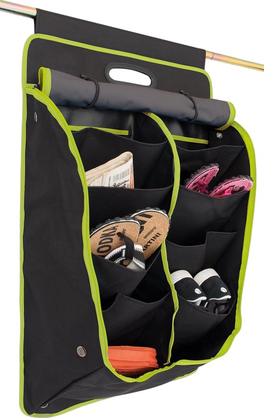 Eurotrail Tentorganizer Oxford Large - Black/Lime van Eurotrail — afbeelding 3