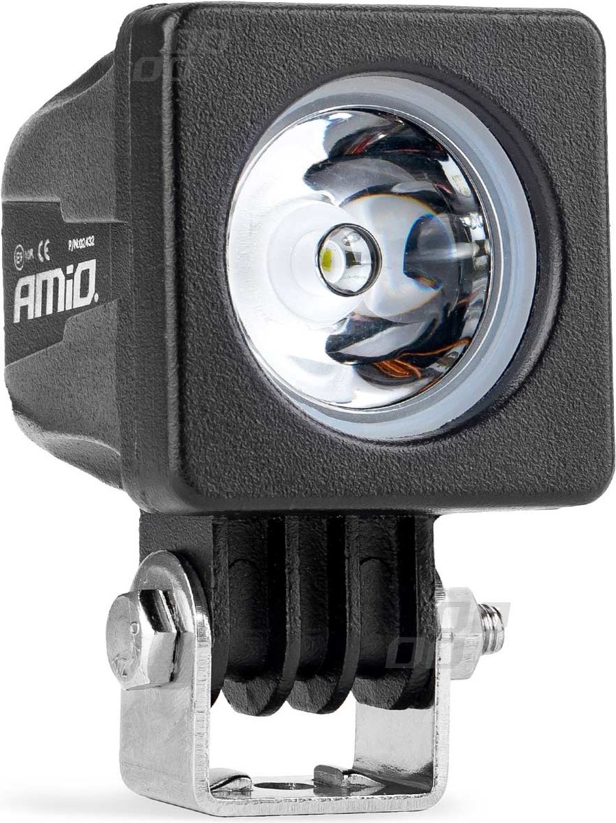 AMiO Krachtige Werklamp AWL18 1LED HP SPOT 9-36V Verstraler Spot Robuust Offroad