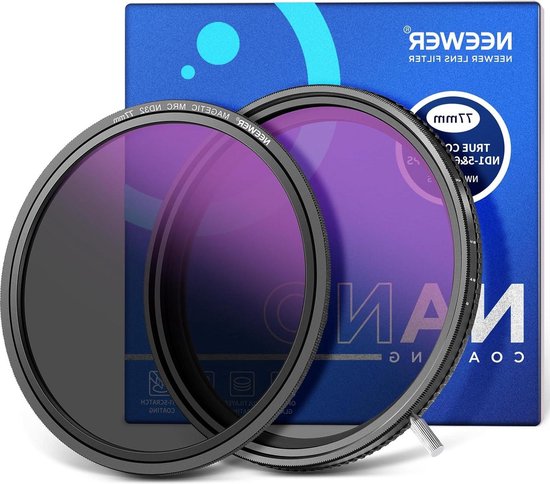 NEEWER ND & CPL & Filtro de Efecto Conjunto Compatible con dji Mini 4 Pro, 16 Pack HD ND16 ND32