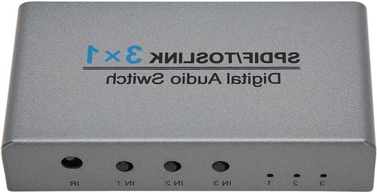 COOIDEA SPDIF Toslink Automatische switcher 3 in 1 Out, digitale COOIDEA SPDIF Toslink Automatische switcher 3 in 1 Out, digitale