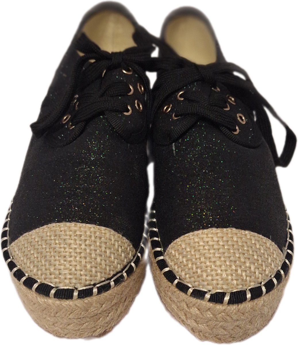 SUPERMODE -SNEAKER-ESPADRILL-PLATEAUZOOL- STARRY SHINES CANVAS