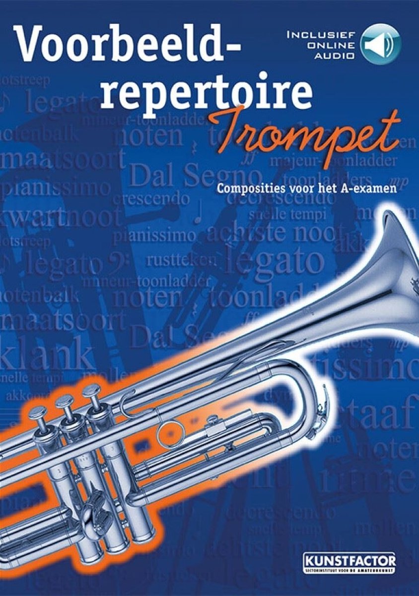 Voorbeeldrepertoire A - Trumpet (+ Audio Online) Bladmuziek