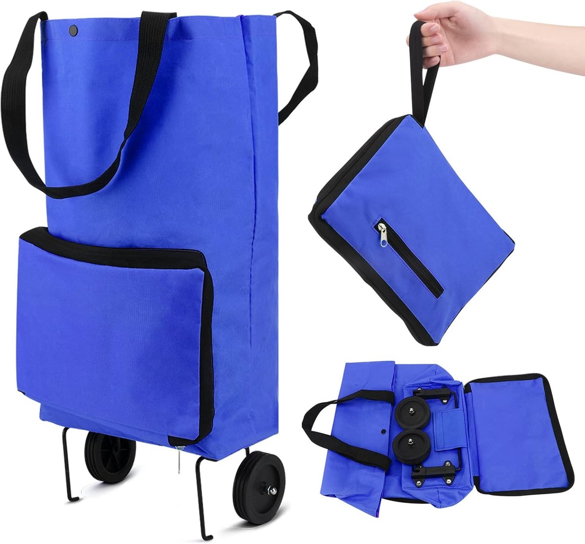 Boodschappentrolley met Wielen 0.5 Kilograms