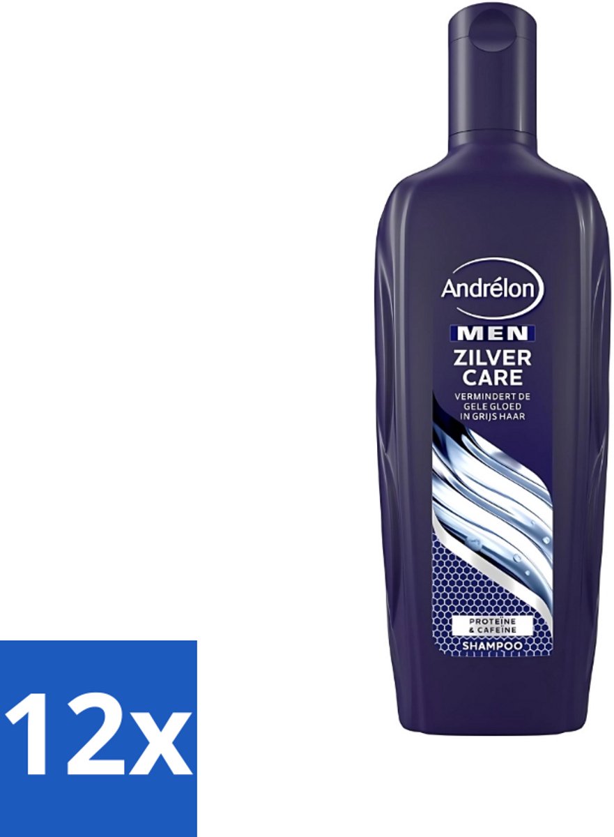 Andrélon Shampoo 300 ml FM Zilver Care - Voordeelverpakking 12 stuks