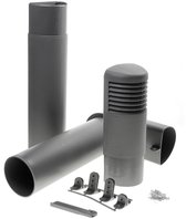 Gaine de ventilation Ross T177 125 mm Gris foncé