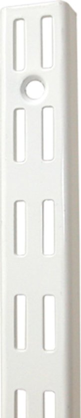 Spur Schadébo Rail mural Element double sys 32 acier blanc 95cm 10002-00047 (prix par pièce)