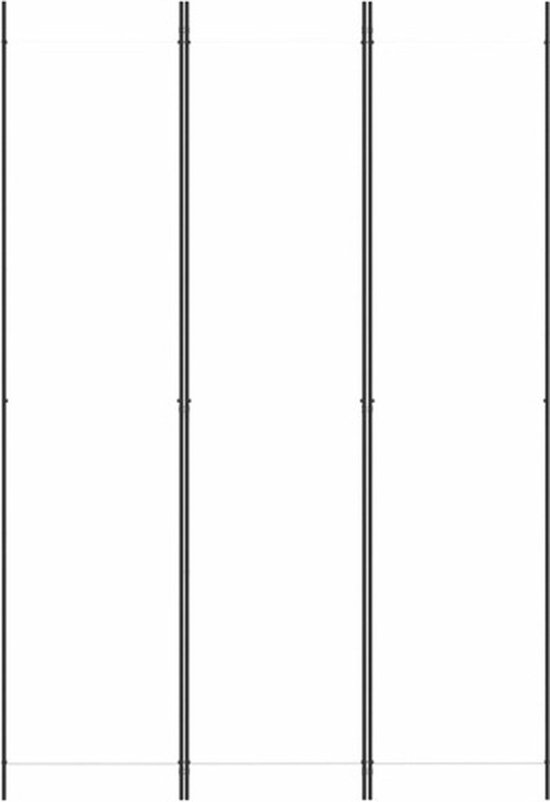 vidaXL Séparateur de pièce 3 panneaux 150x220 cm Blanc