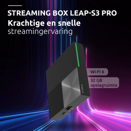 Strong Leap-S3 NL Google TV box - Van Hunen in Arnhem & Putten