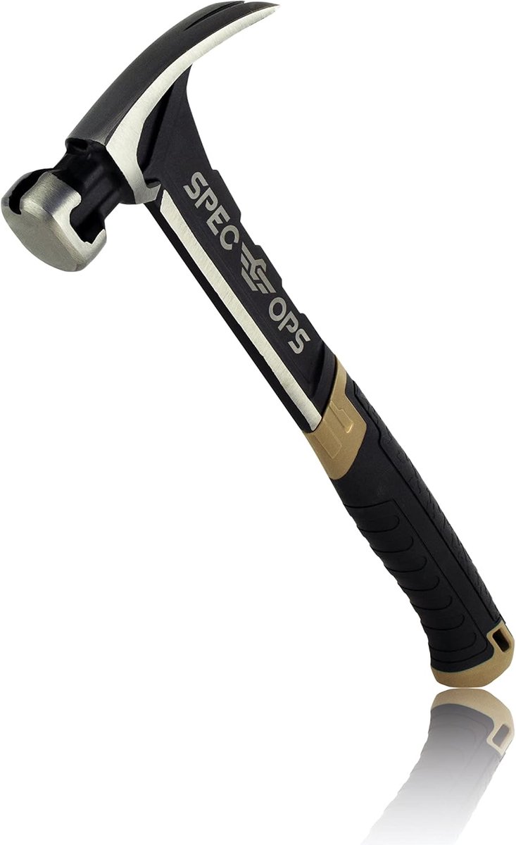 20oz Rip Claw Nailing Hammer met Schokabsorberende Grip en Trillingsreductie