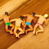 Bol.com NPW London Drinking Buddies Wijnmarkeerders (set Van 4) aanbieding