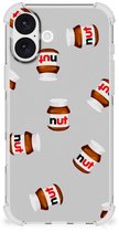 Extreme Case Convient pour iPhone 16 Plus Coque de téléphone portable avec bord transparent Nut Jar