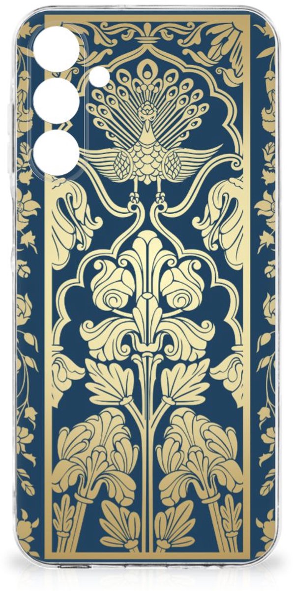Samsung Galaxy A16 TPU Case Beige Flowers