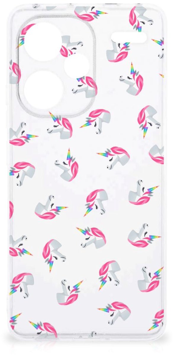 TPU bumper voor Xiaomi Redmi Note 13 Pro Plus Unicorns
