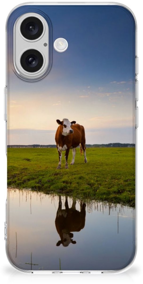 iPhone 16 plus TPU Hoesje Koe