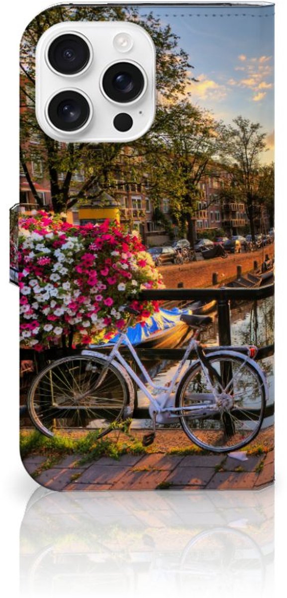iPhone 16 Pro Max Flip Cover Amsterdamse Grachten