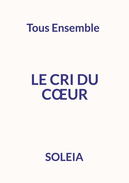 SOLEIA - Le cri du coeur - cover