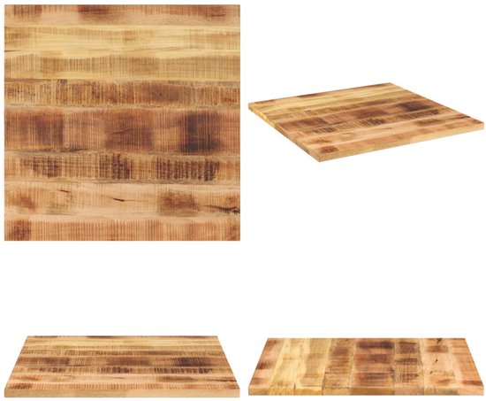 vidaXL Tafelblad met natuurlijke rand 110x80x2,5 cm massief mangohout, vervangend tafelblad, blad, vervangend houten tafelblad, meubelpaneel
