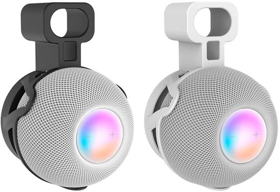 WiseGoods Premium Mini Speaker Houder Geschikt Voor Apple Homepod - Muurmontage Wall Mount - Muurbeugel Speakers - Wandbeugel Wit van WiseGoods — afbeelding 5