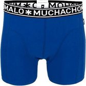 Muchachomalo - Heren - Zwembroek Solid Donkerblauw - Blauw - L