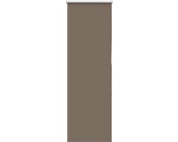 vidaXL - Rolgordijn - verduisterend - koffie - 55x130 - cm - stofbreedte - 50,7 - cm