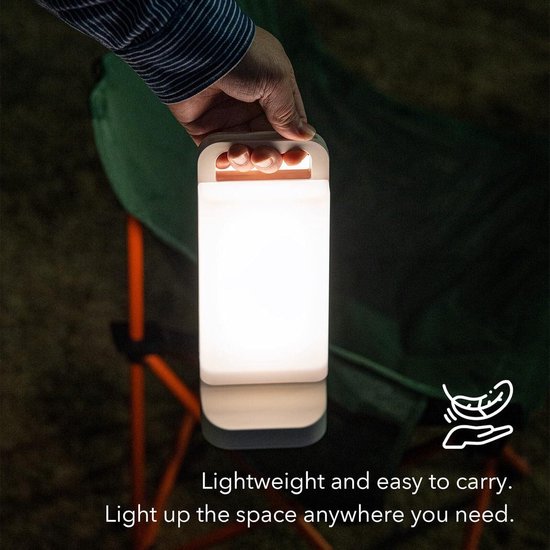 Naturehike Led-campinglamp, 11000 mAh, 1100 lumen, superhelder