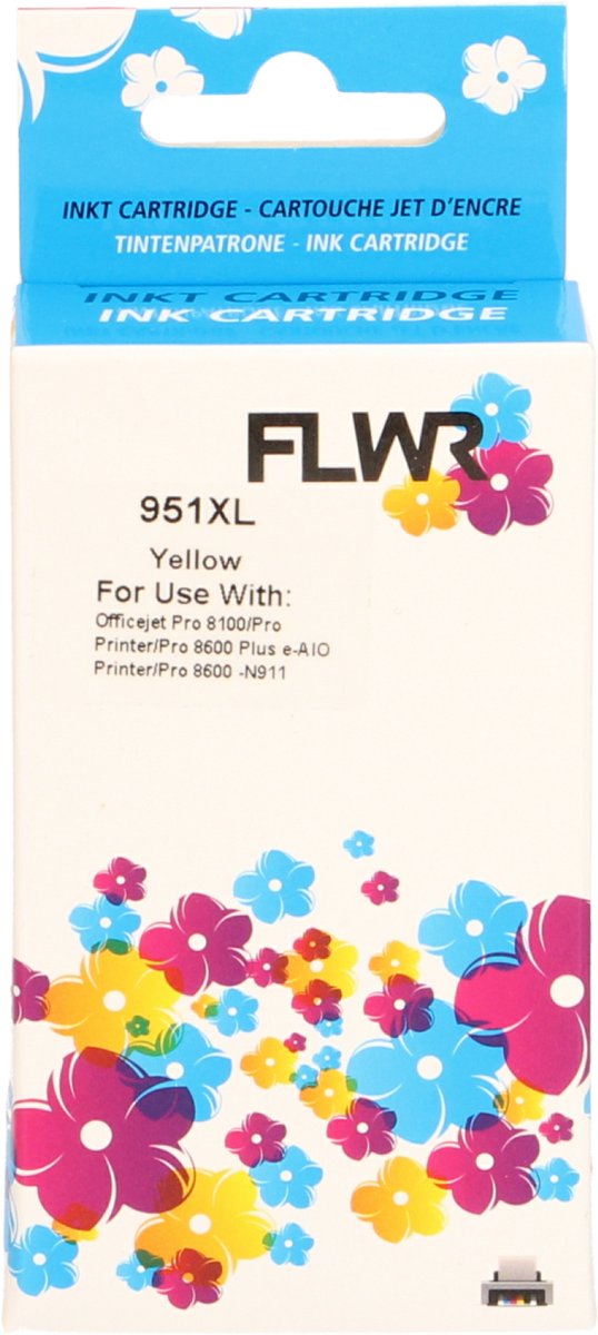 FLWR - Cartridges / HP 951XL / geel / Geschikt voor HP