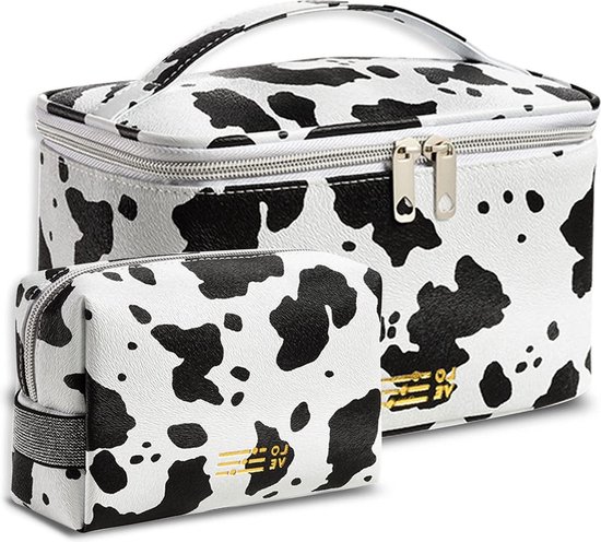 Decopatent® Ophangbare Toilettas met Haak - Dames & Heren - Travel bag Organizer - Waterdichte Reis tas - Mannen & Vrouwen - Blauw - Decopatent