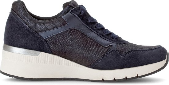 Gabor Amulet 66.458.50 Ladies Trainers in White Leather