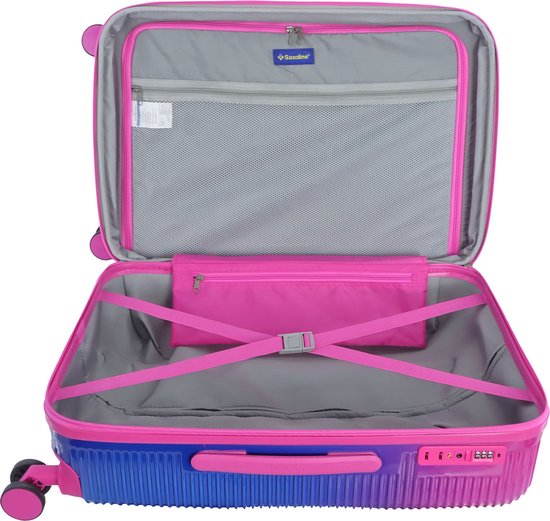 Saxoline - Twist | Chariot Valise Rigide - Medium - Fuchsia - Fuchsia