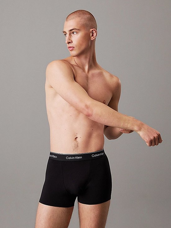 Calvin Klein - Sous-vêtements de 3 boxers pour homme - Zwart - Taille XXL