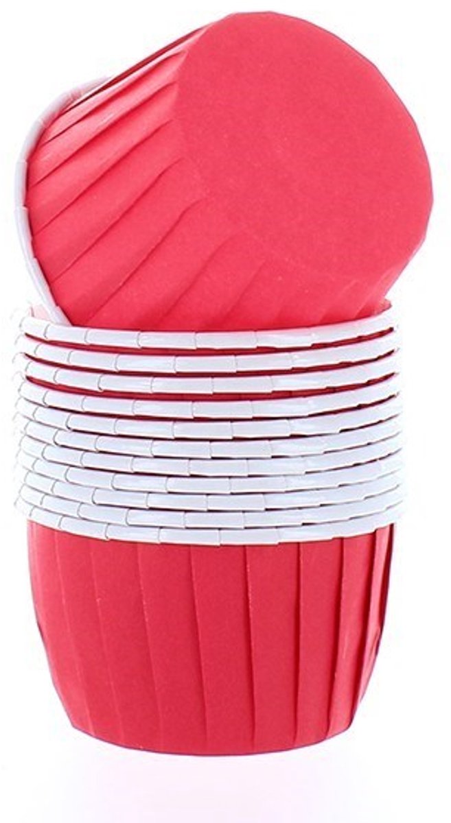 Culpitt Baking Case Cup Rood -12st-