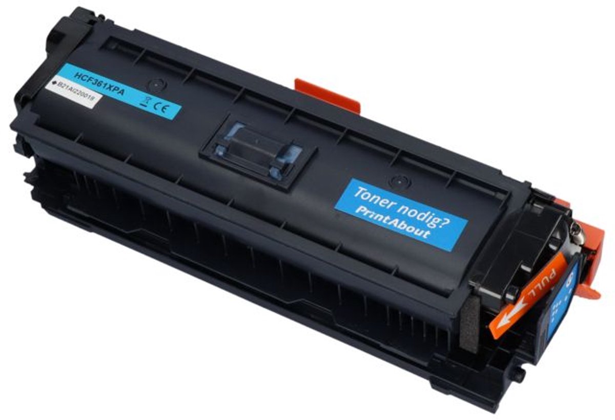PrintAbout Huismerk HP 508X (CF361X) Toner Cyaan Hoge capaciteit