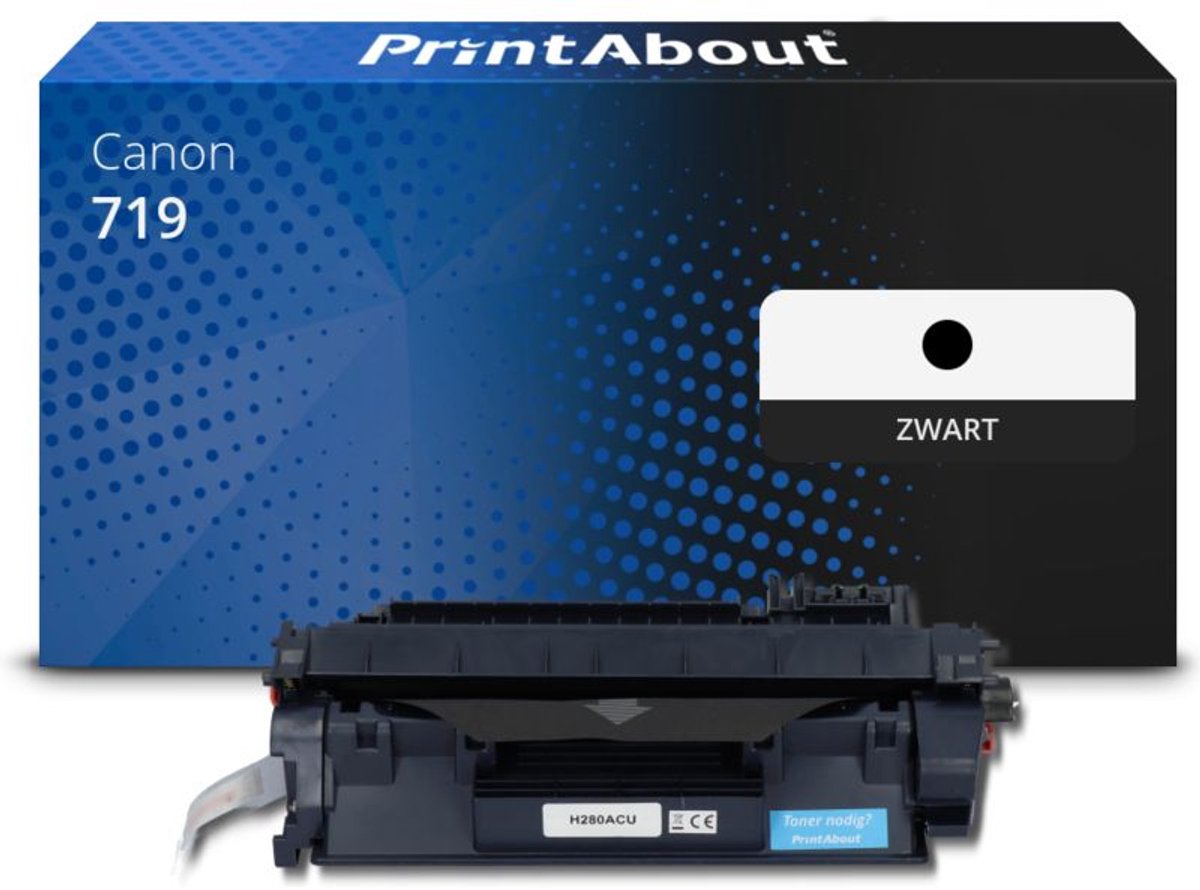 PrintAbout Huismerk Canon 719 Toner Zwart