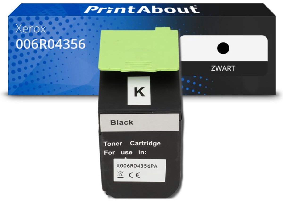 PrintAbout huismerk Toner 006R04356 Zwart geschikt voor Xerox