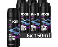 AXE Marine Deodorant Bodyspray - 6 x 150 ml - Voordeelverpakking