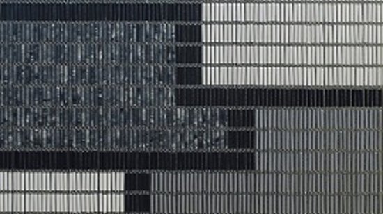 Vliegengordijnenexpert Hulzen - Vliegengordijn - 90x210 cm - Zwart-Wit-Grijs Gevlamd-Zilver van Merkloos — afbeelding 3