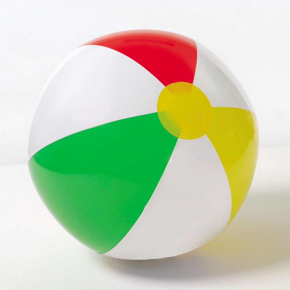 Padisport - Opblaasbare Bal - Strandbal - Intex - Glossy Panel Ball - Opblaasbare Strandbal