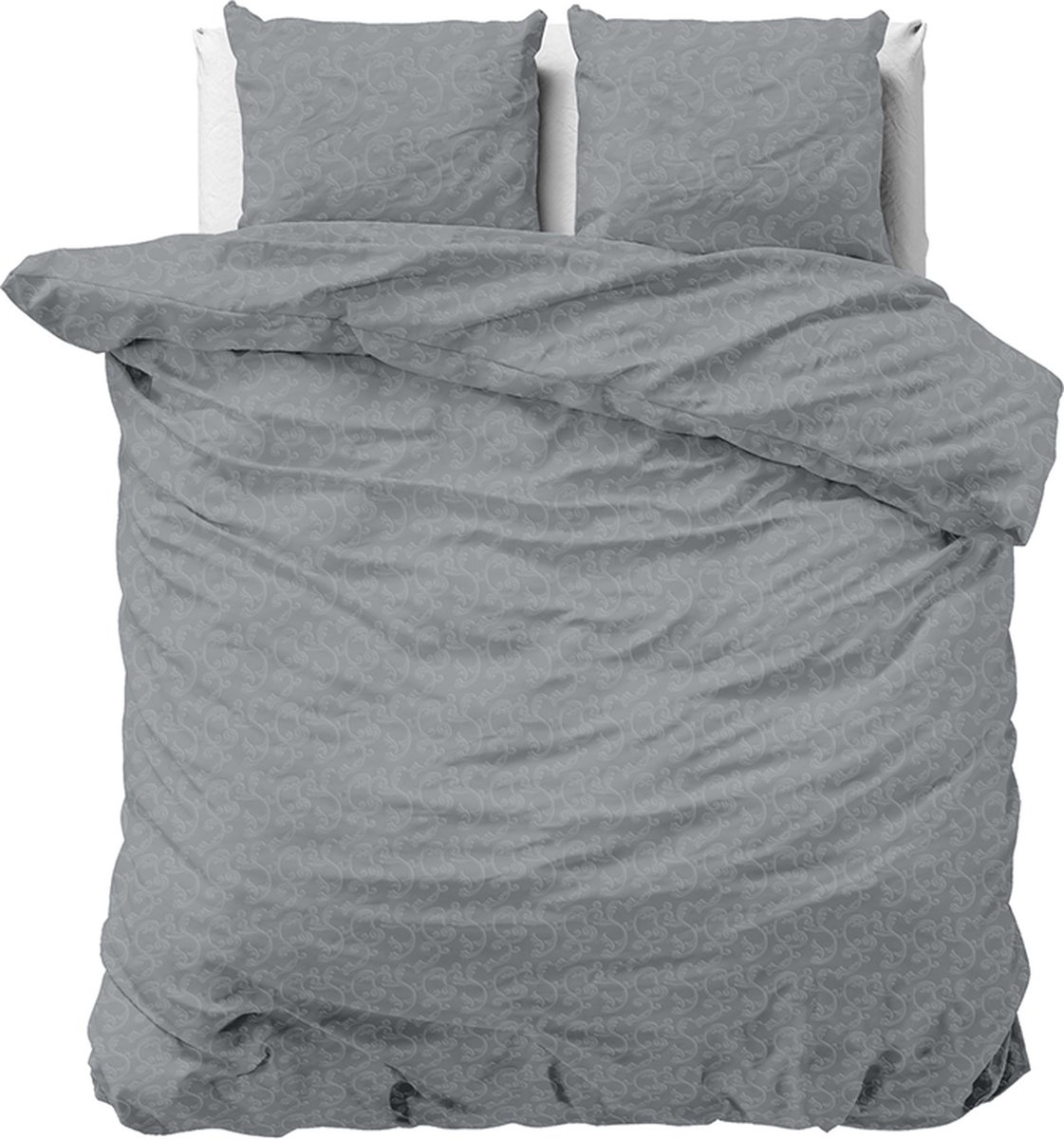 Gaia - Grijs Dekbedovertrek - 240 x 200/220 cm
