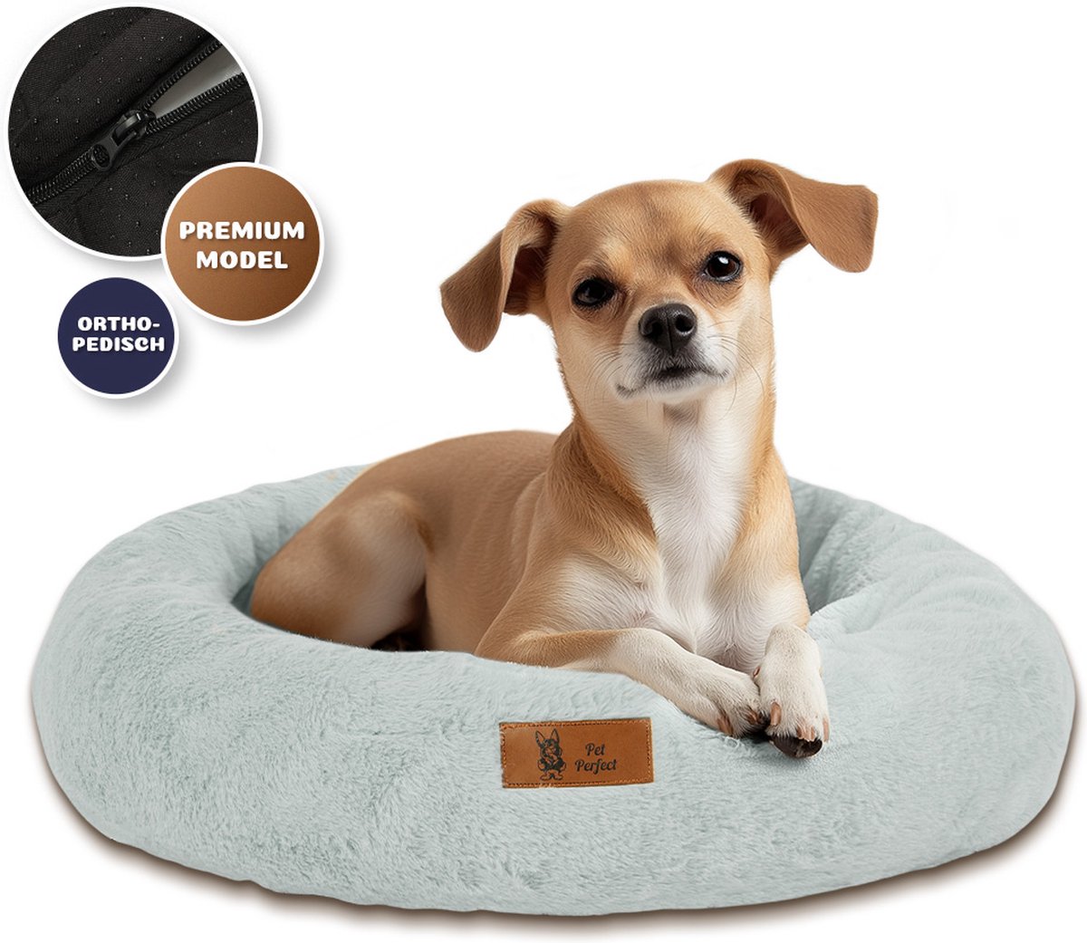 Pet Perfect - Orthopedische Donut Hondenmand