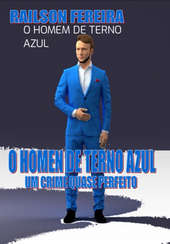 O Homem De Terno Azul - cover